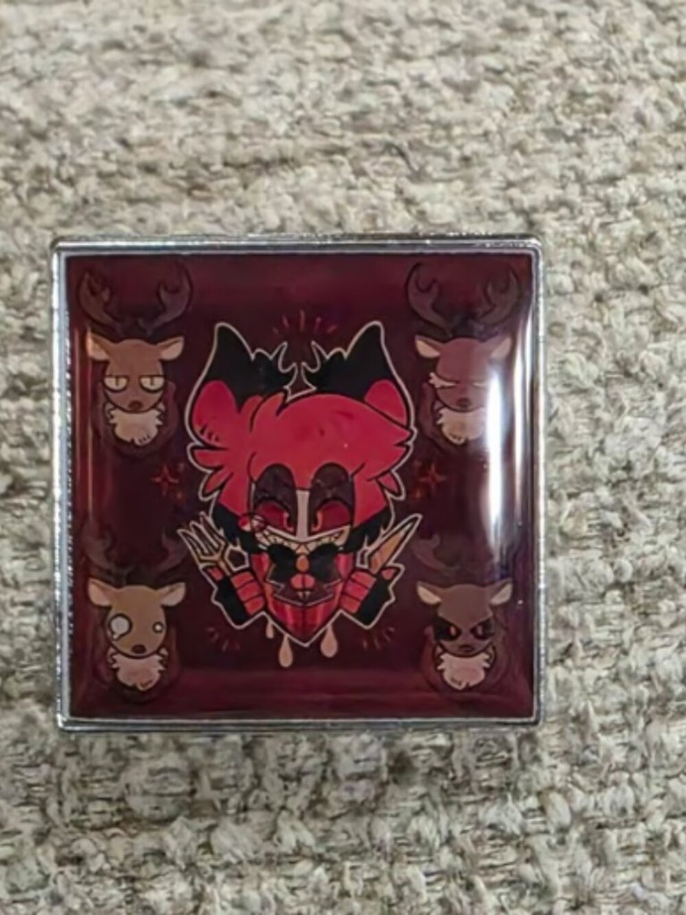 Hazbin Hotel Alastor Pin